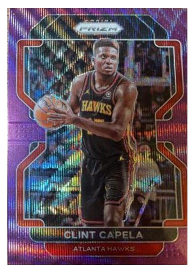 2021-22 Panini Prizm Base Set Clint Capela #187 card