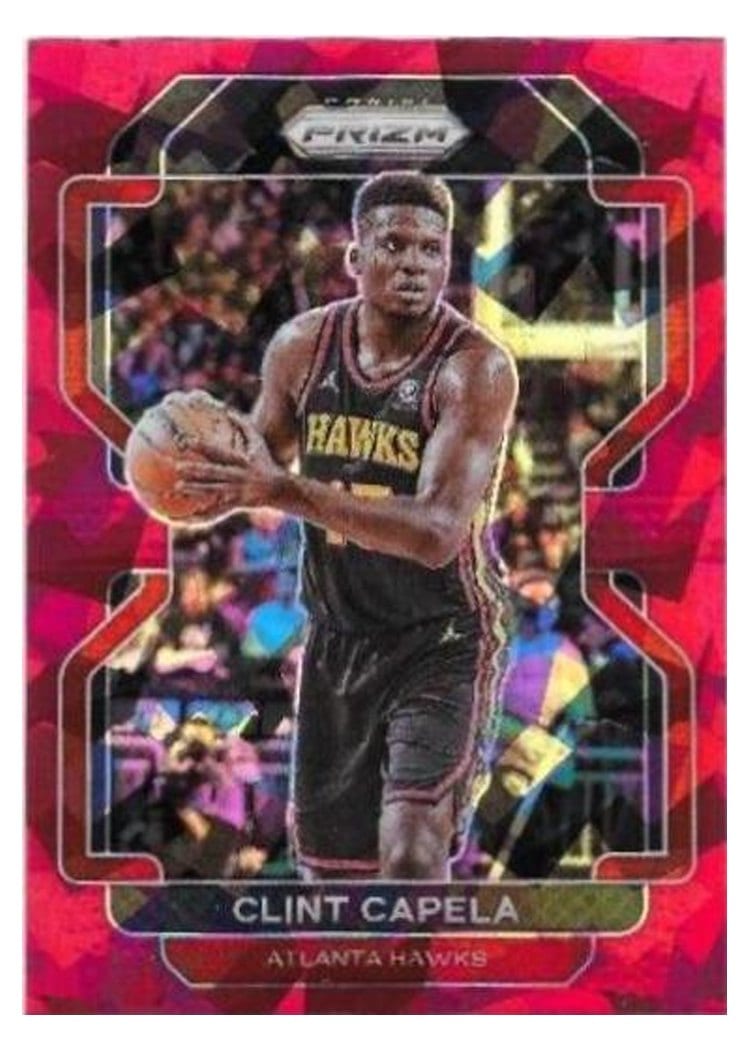 2021-22 Panini Prizm Base Set Clint Capela #187 card