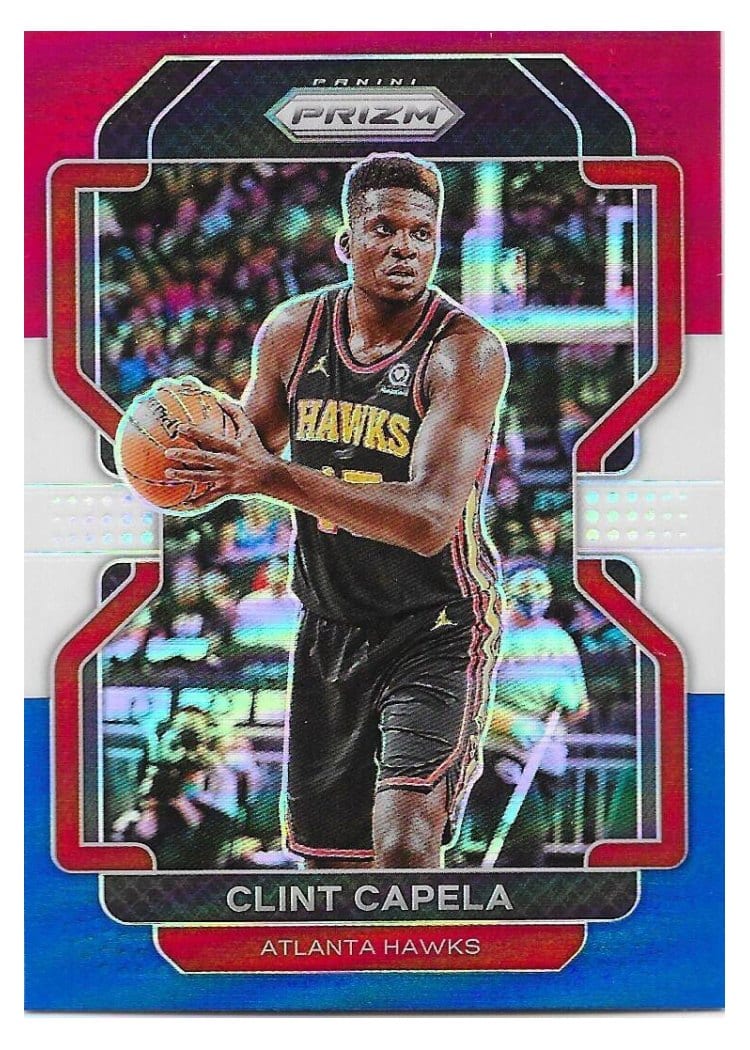 2021-22 Panini Prizm Base Set Clint Capela #187 card