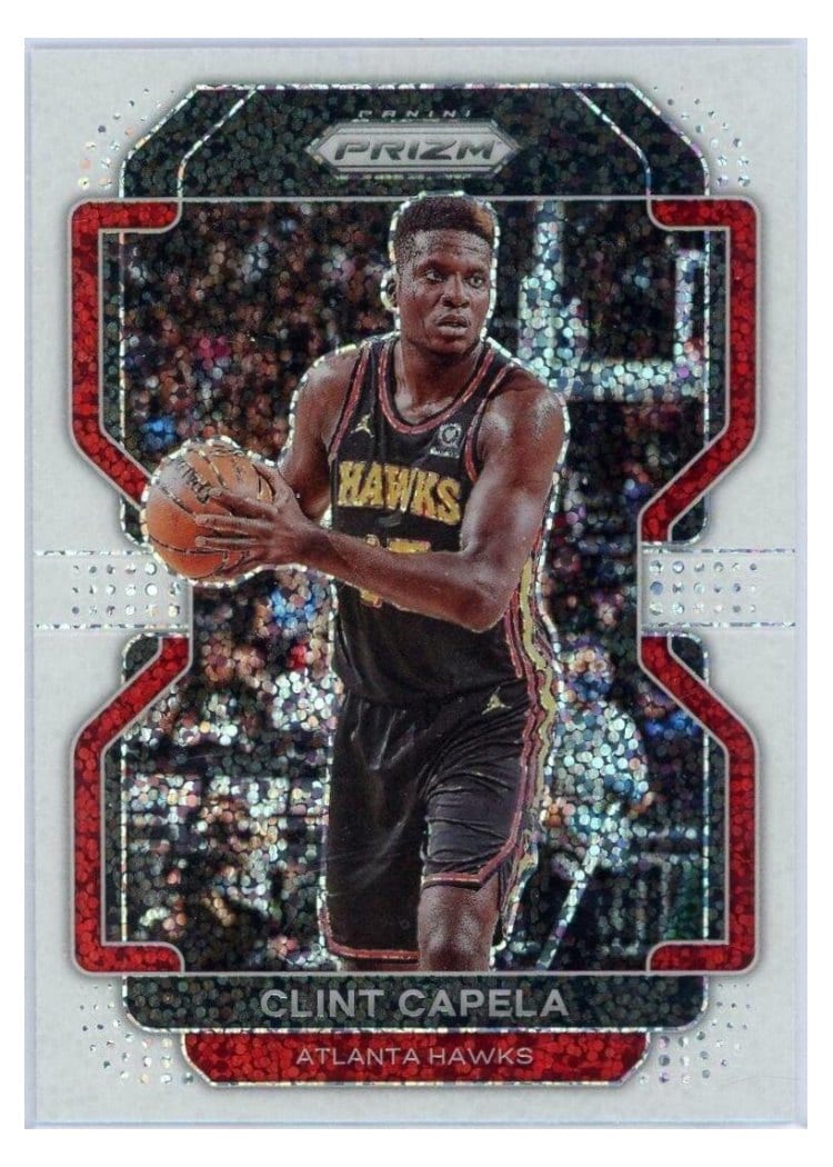 2021-22 Panini Prizm Base Set Clint Capela #187 card