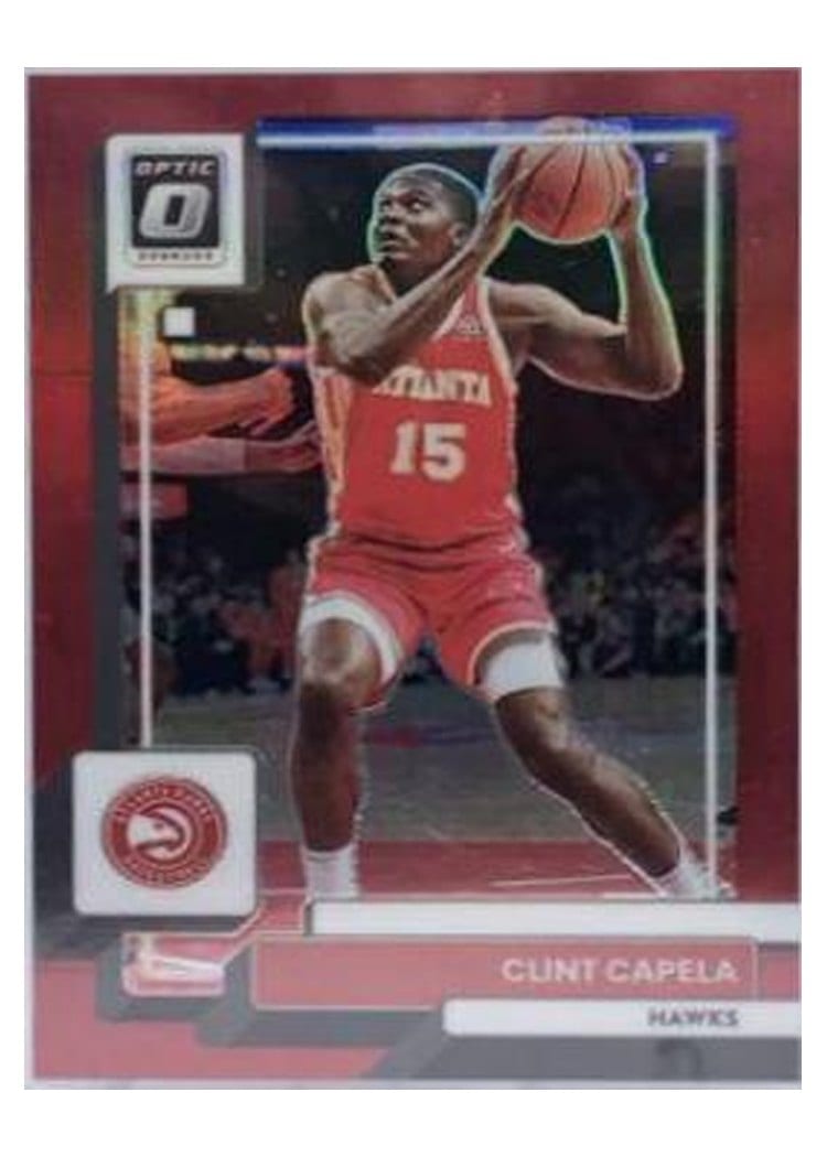 2022-23 Donruss Optic Base Set Clint Capela Red #154 card