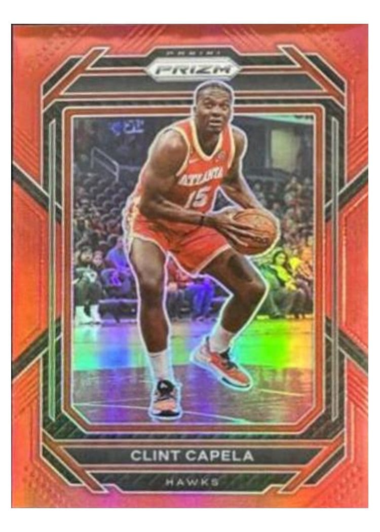 2022-23 Panini Prizm Base Set Clint Capela #162 card