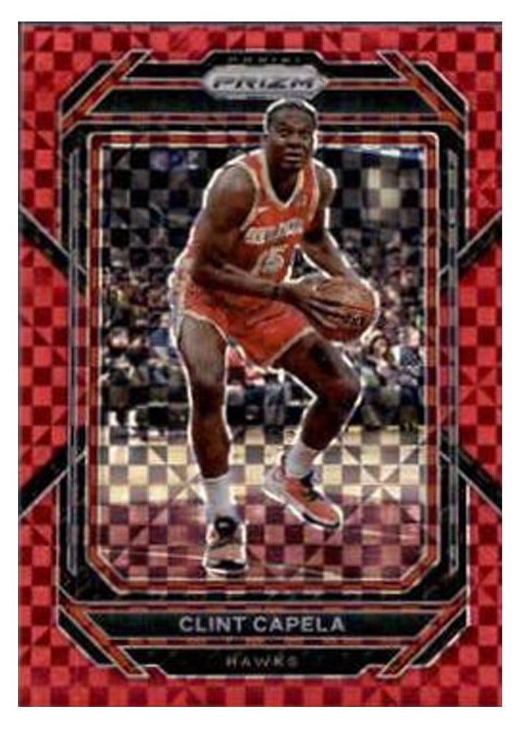 2022-23 Panini Prizm Base Set Clint Capela #162 card