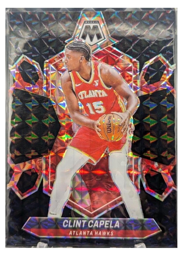 2023-24 Panini Mosaic Base Set Clint Capela #66 card