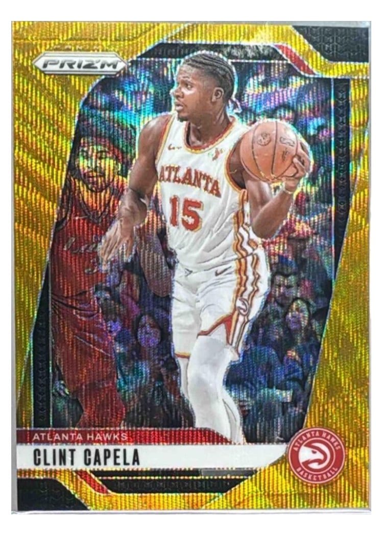 2024-25 Panini Prizm Base Set Clint Capela #161 card