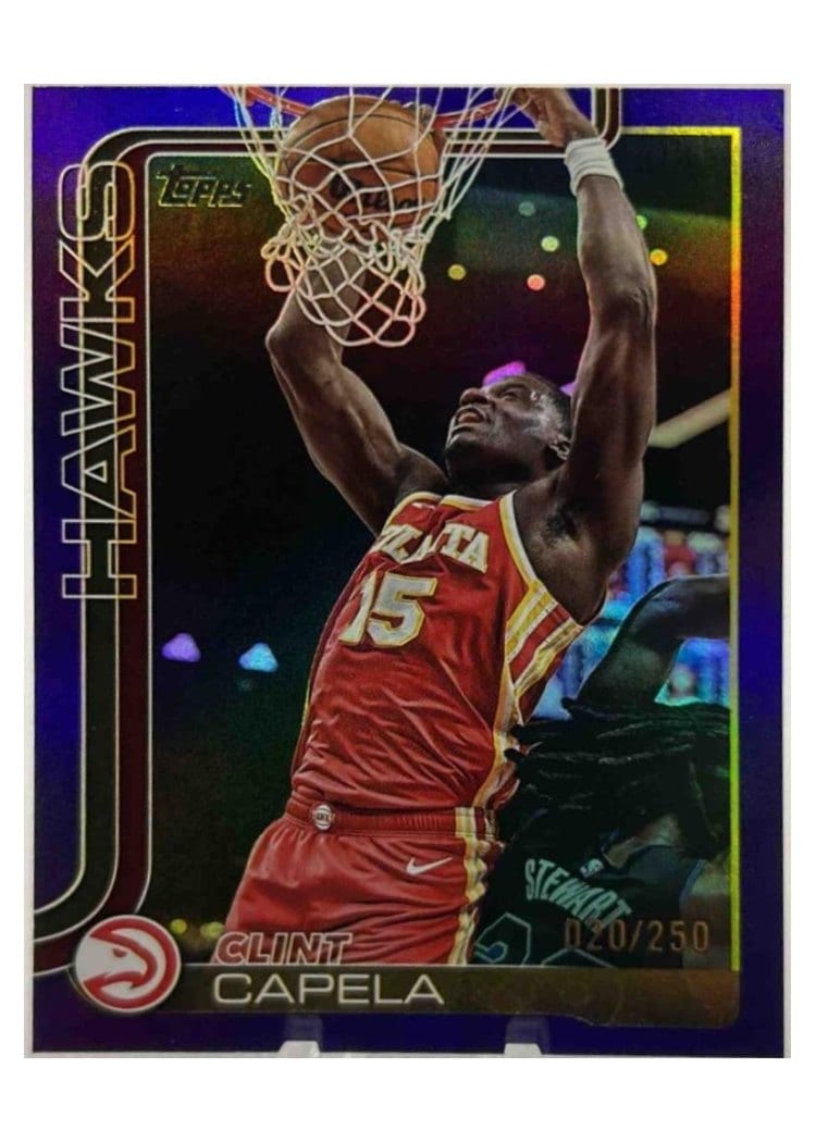 2025-26 Topps Base Set Clint Capela #63 card