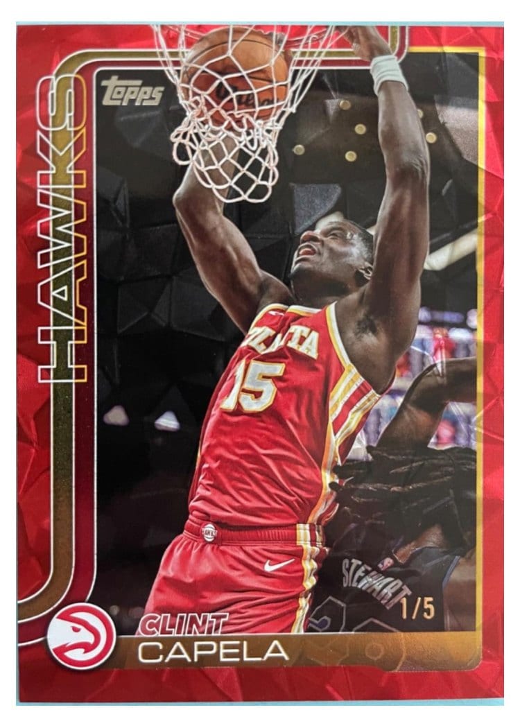 2025-26 Topps Base Set Clint Capela #63 card