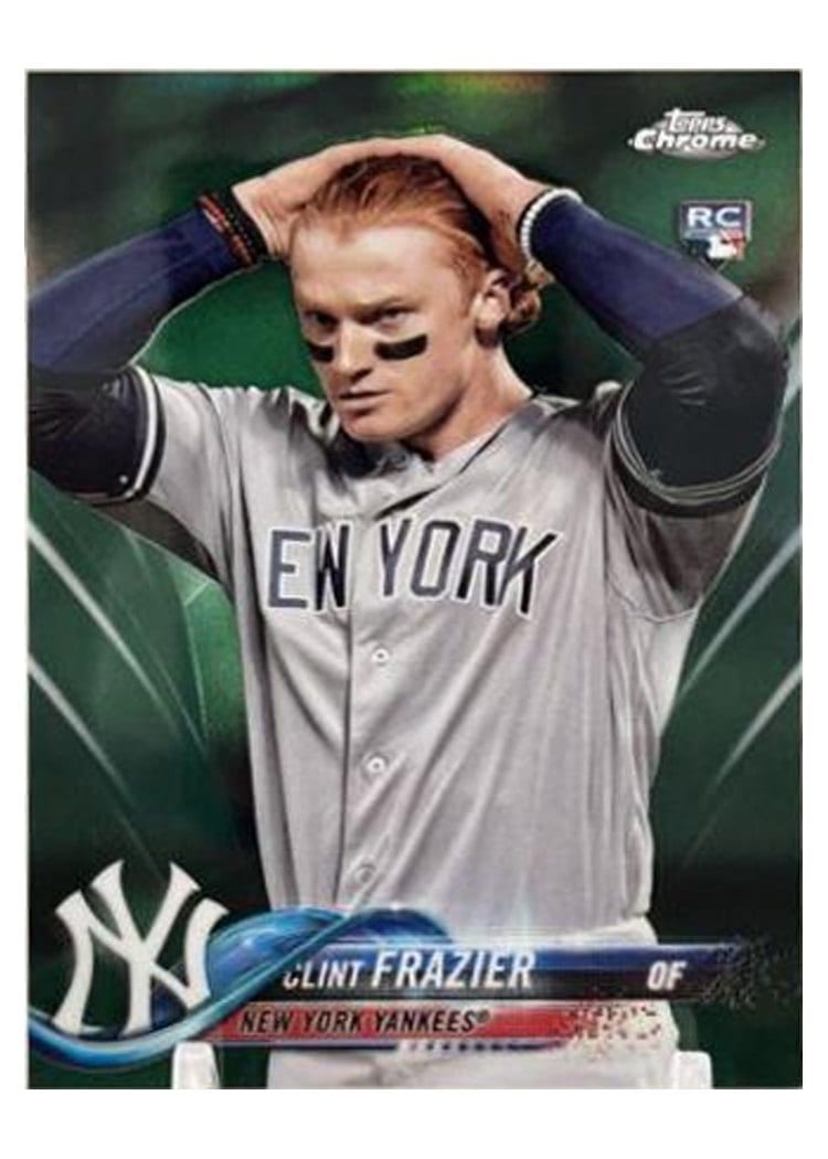 2018 Topps Chrome Base Set Clint Frazier #148 card