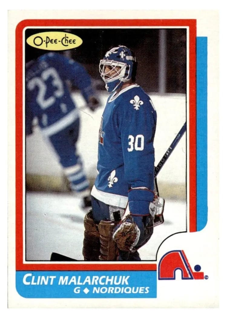 1986 O-Pee-Chee Clint Malarchuk #47 card