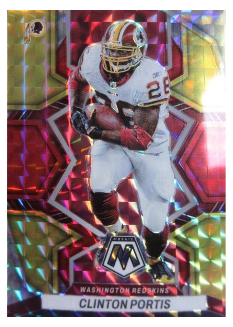 2022 Panini Mosaic Base Set Clinton Portis #200 card