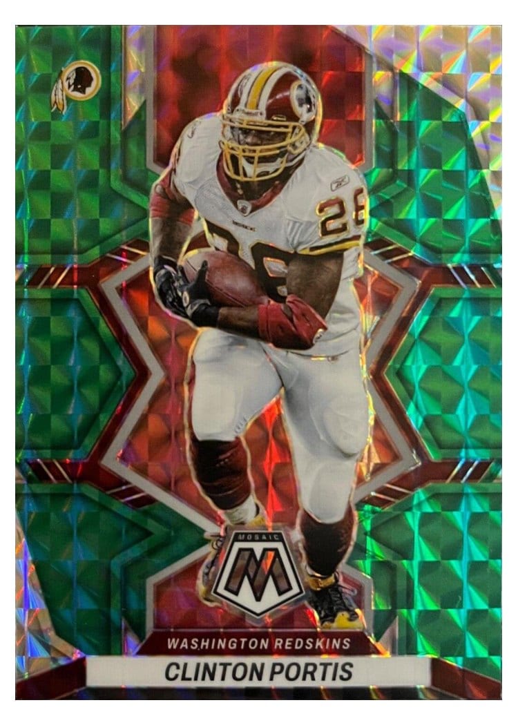 2022 Panini Mosaic Base Set Clinton Portis #200 card