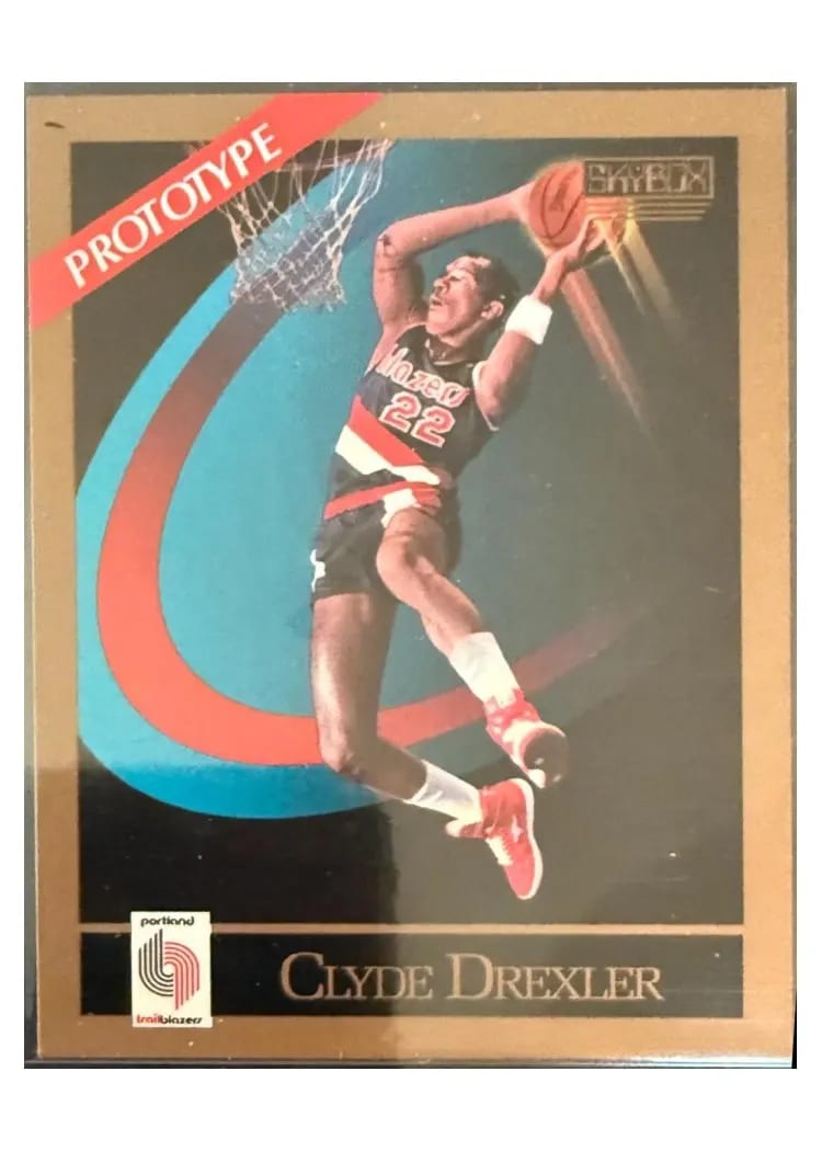 1990 Skybox Prototype Clyde Drexler #233 card