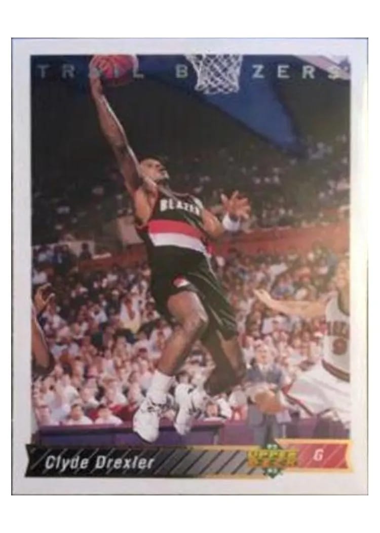 1992 Upper Deck Clyde Drexler #132 card
