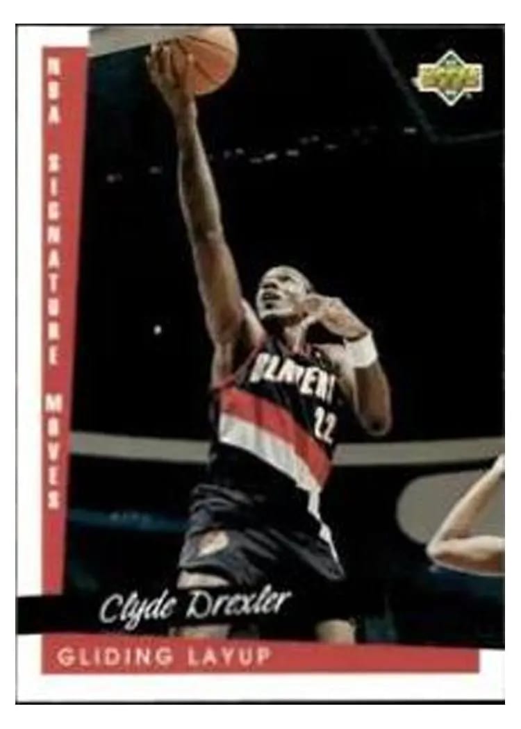 1993 Upper Deck Clyde Drexler #238 card