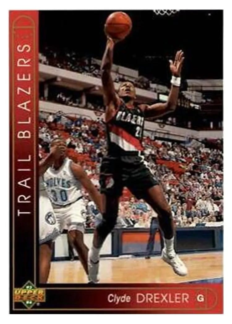 1993 Upper Deck Clyde Drexler #90 card