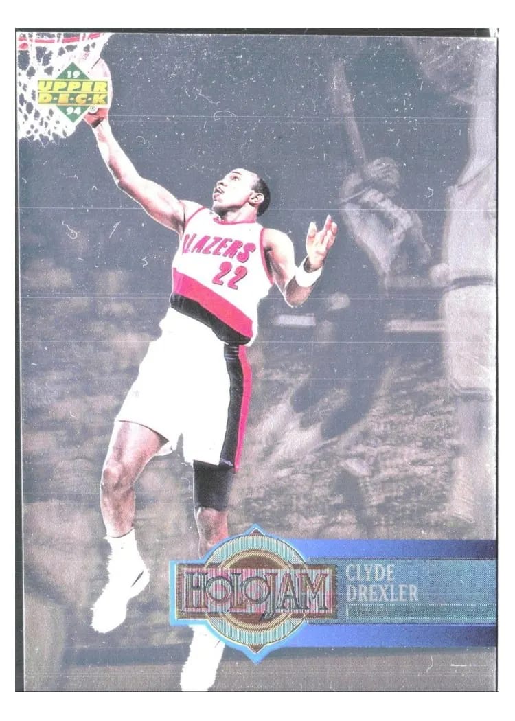 1993 Upper Deck Holojam CLYDE DREXLER #H22 card