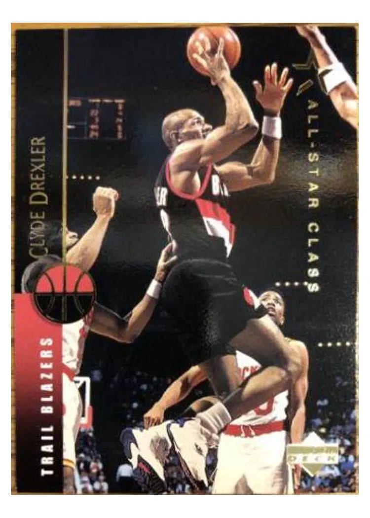 1994 Upper Deck Clyde Drexler #35 card