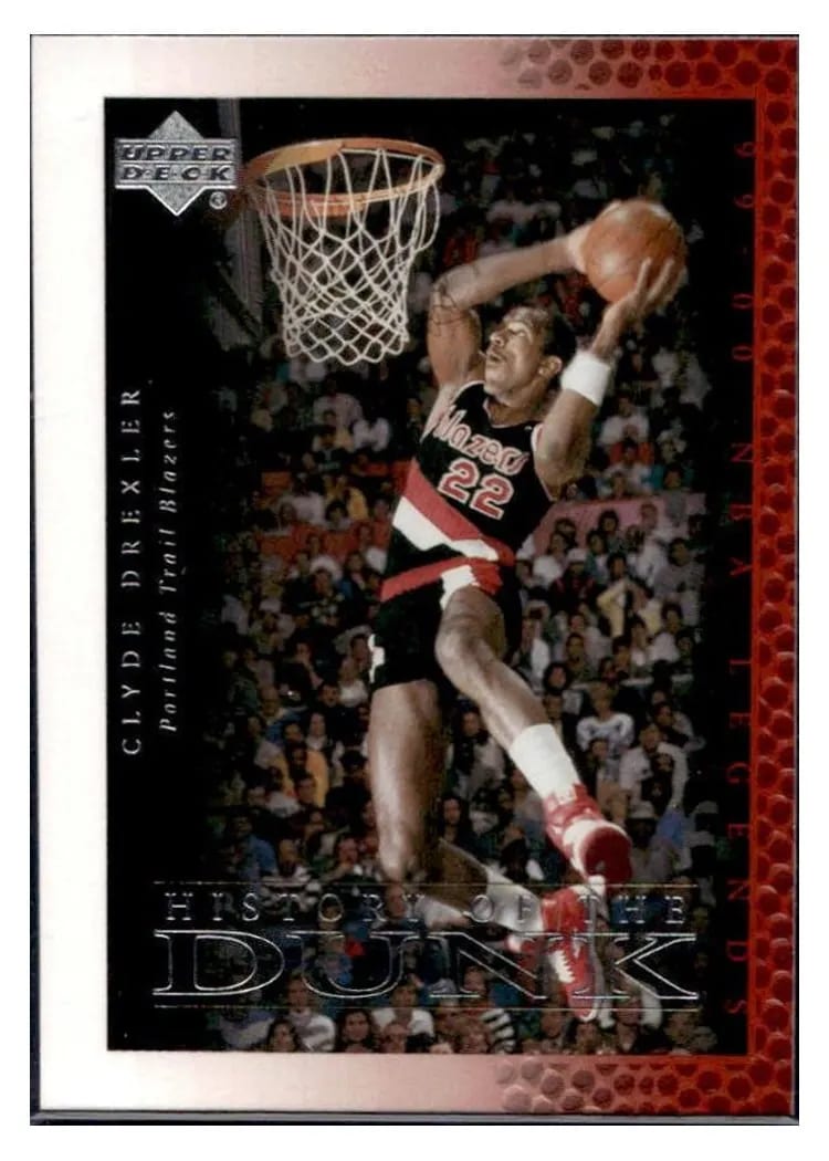 1999 Upper Deck Legends Clyde Drexler #55 card
