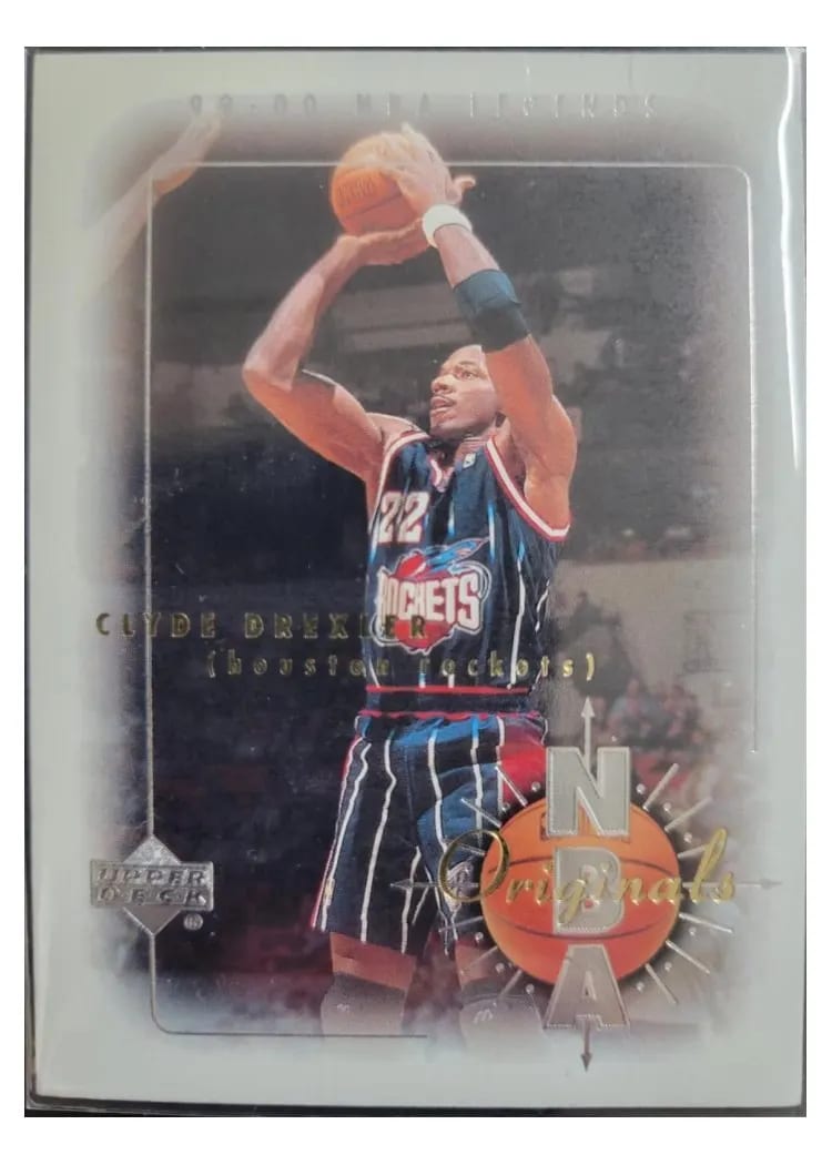 2000 Upper Deck Legends Clyde Drexler #O6 card