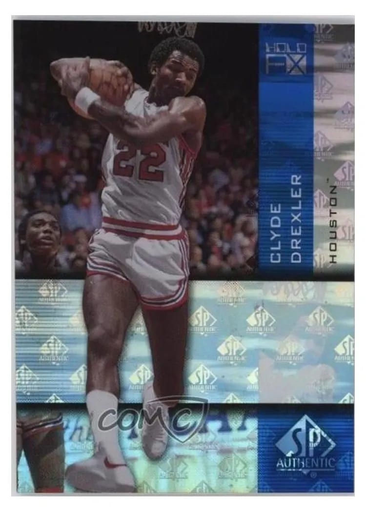 2010 SP Authentic Clyde Drexler #11 card