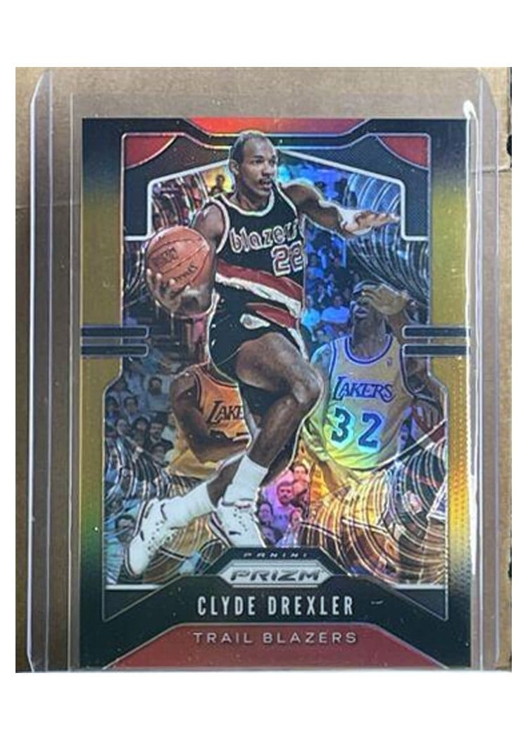 2019-20 Panini Prizm Base Set Clyde Drexler #23 card