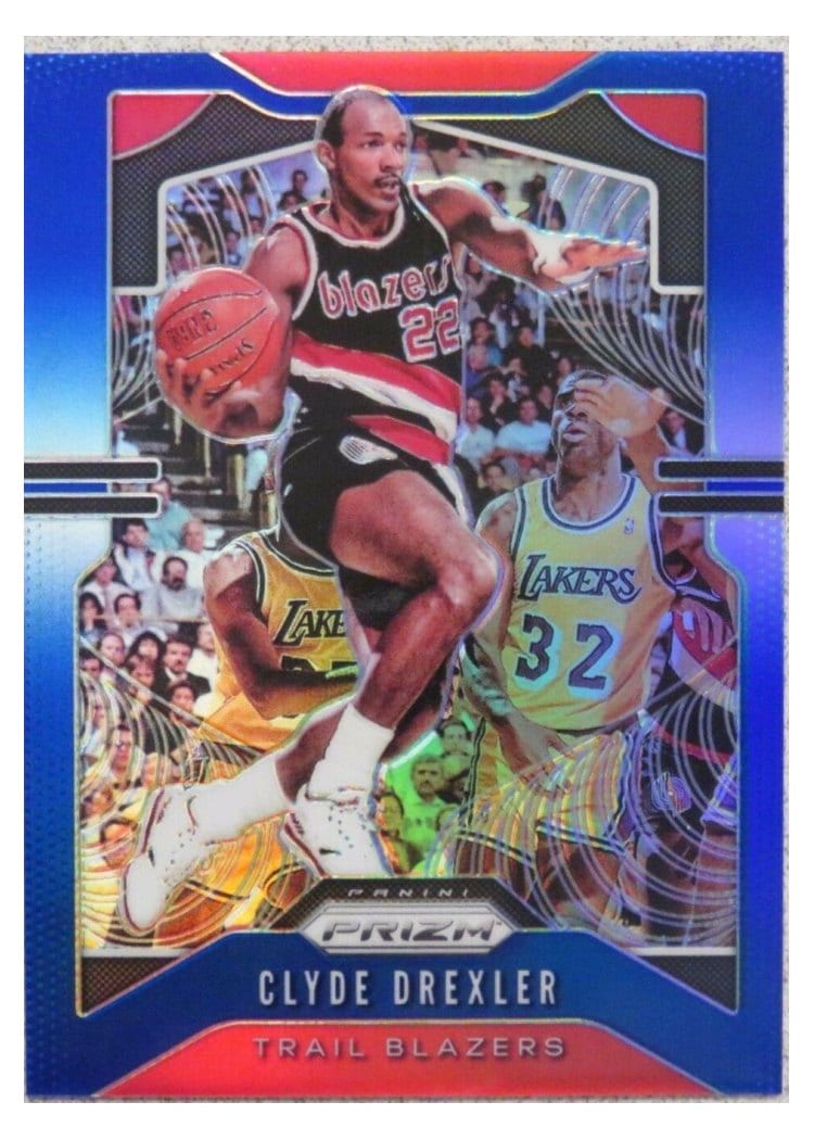 2019-20 Panini Prizm Base Set Clyde Drexler #23 card