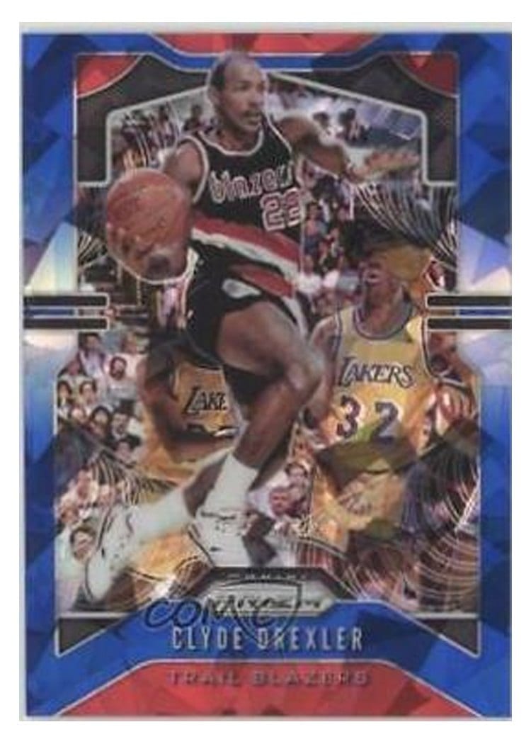 2019-20 Panini Prizm Base Set Clyde Drexler #23 card