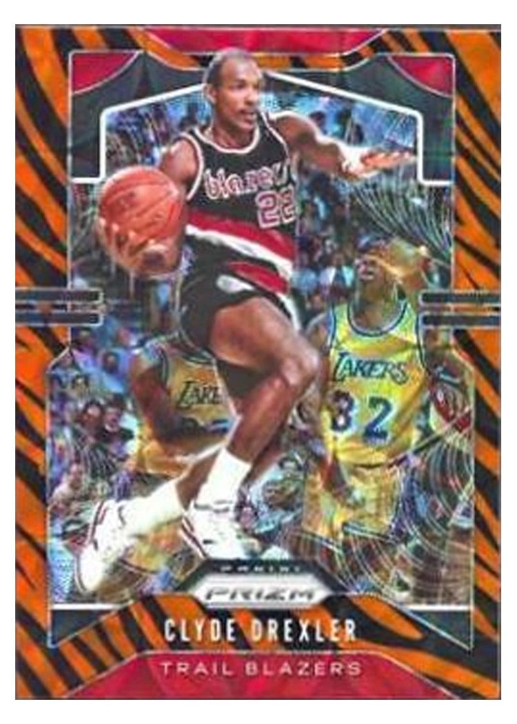 2019-20 Panini Prizm Base Set Clyde Drexler #23 card