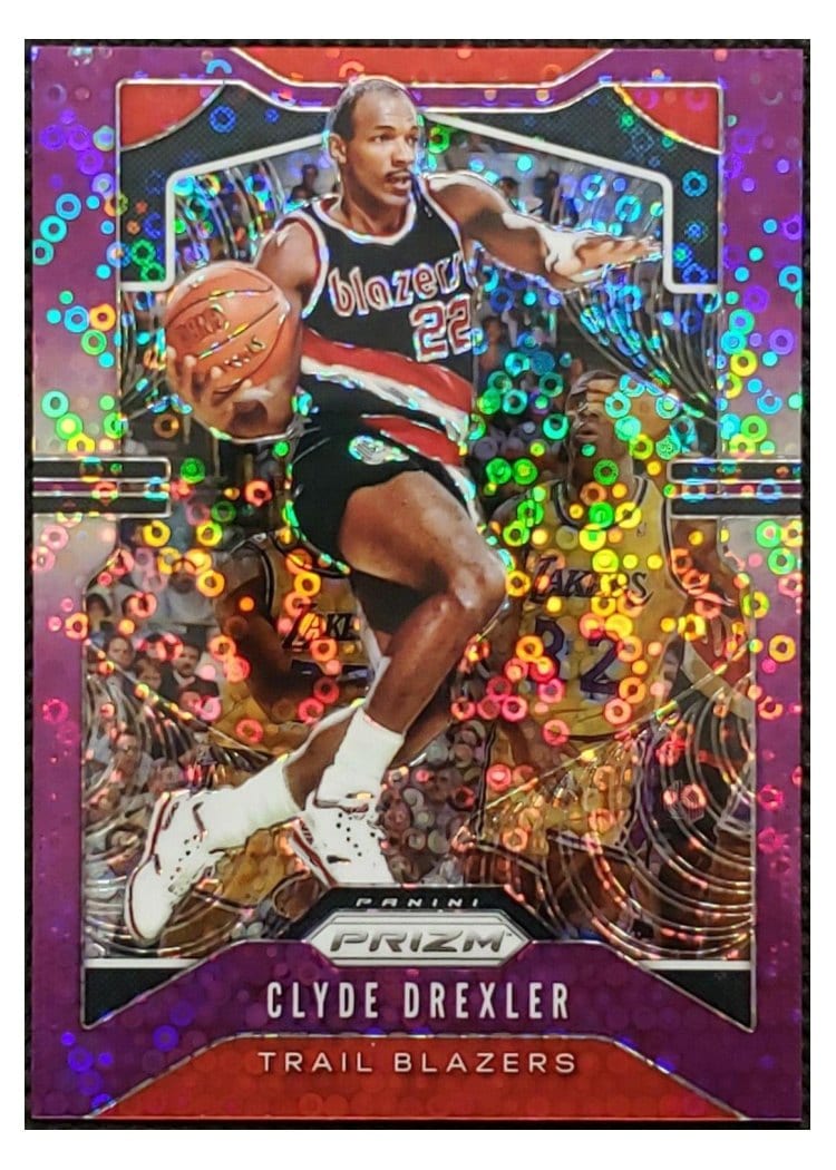 2019-20 Panini Prizm Base Set Clyde Drexler #23 card