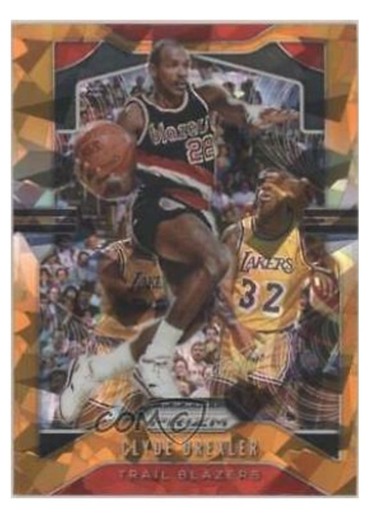 2019-20 Panini Prizm Base Set Clyde Drexler #23 card