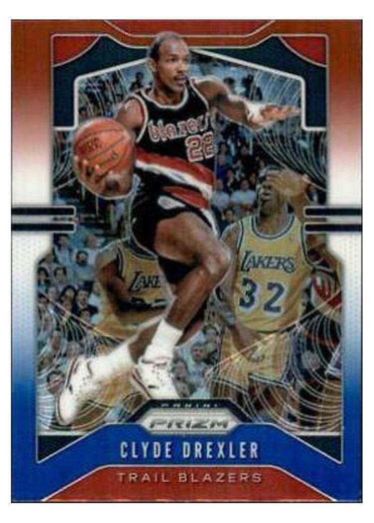 2019-20 Panini Prizm Base Set Clyde Drexler #23 card