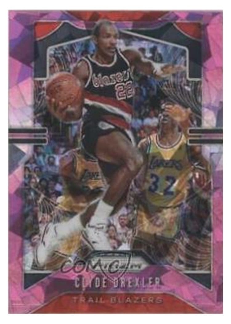 2019-20 Panini Prizm Base Set Clyde Drexler #23 card