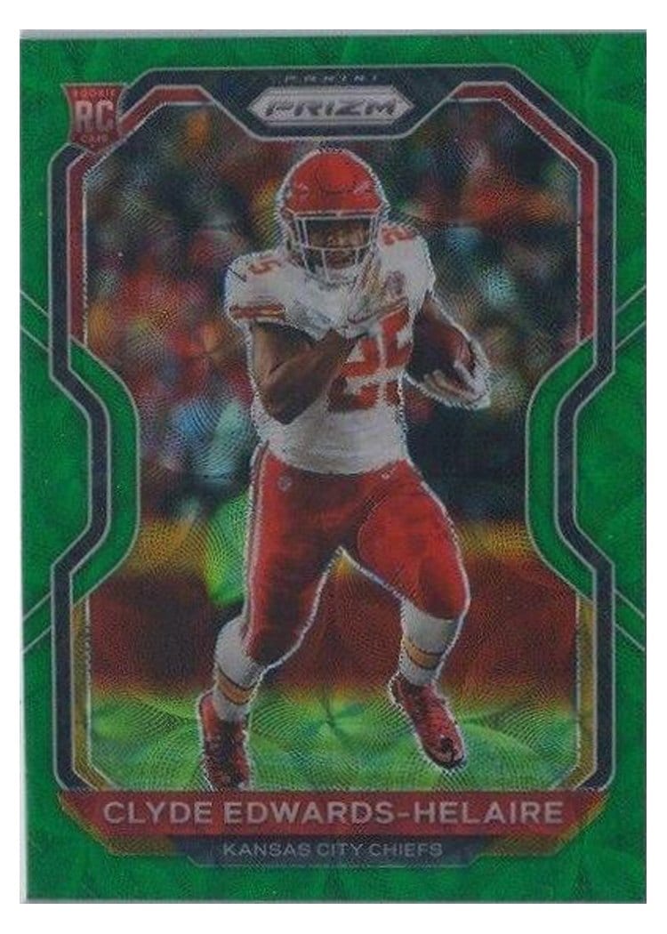 2020 Panini Prizm Clyde Edwards Helaire #328 card