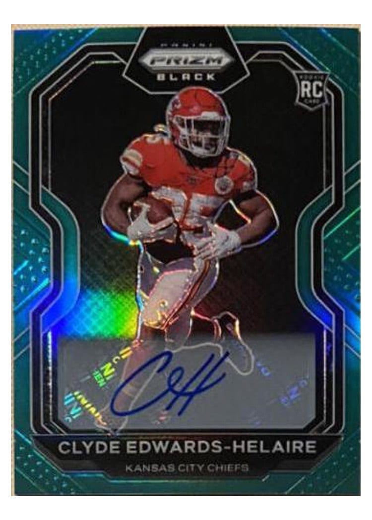 2020 Panini Prizm Clyde Edwards Helaire #328 card