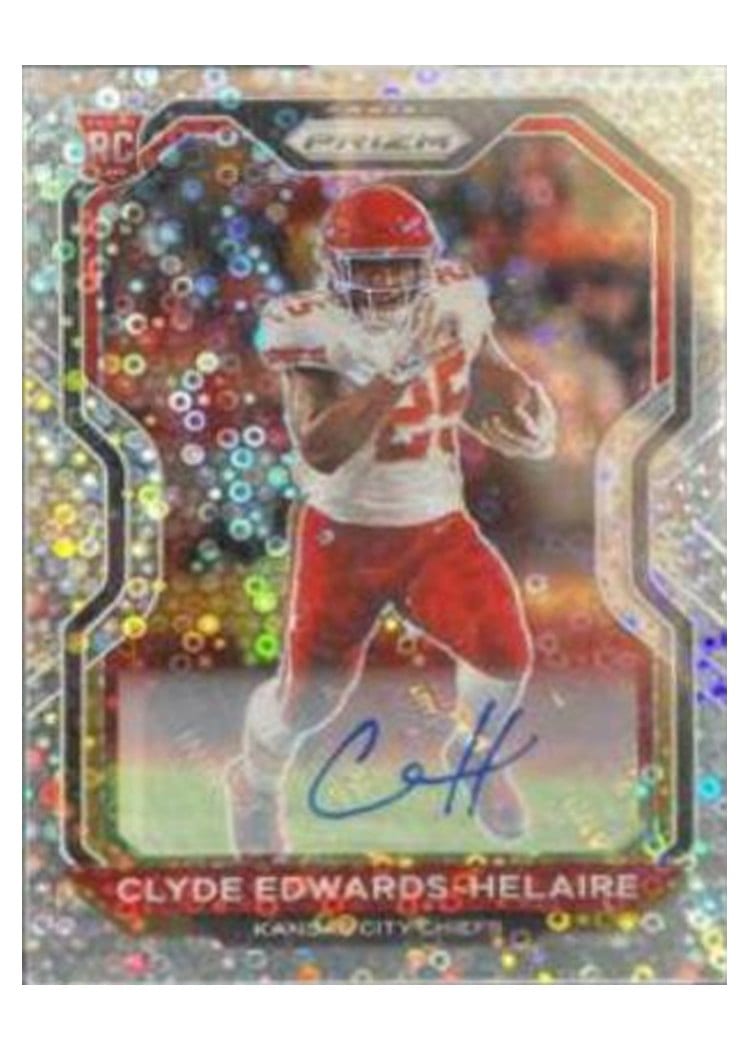 2020 Panini Prizm Clyde Edwards Helaire #328 card