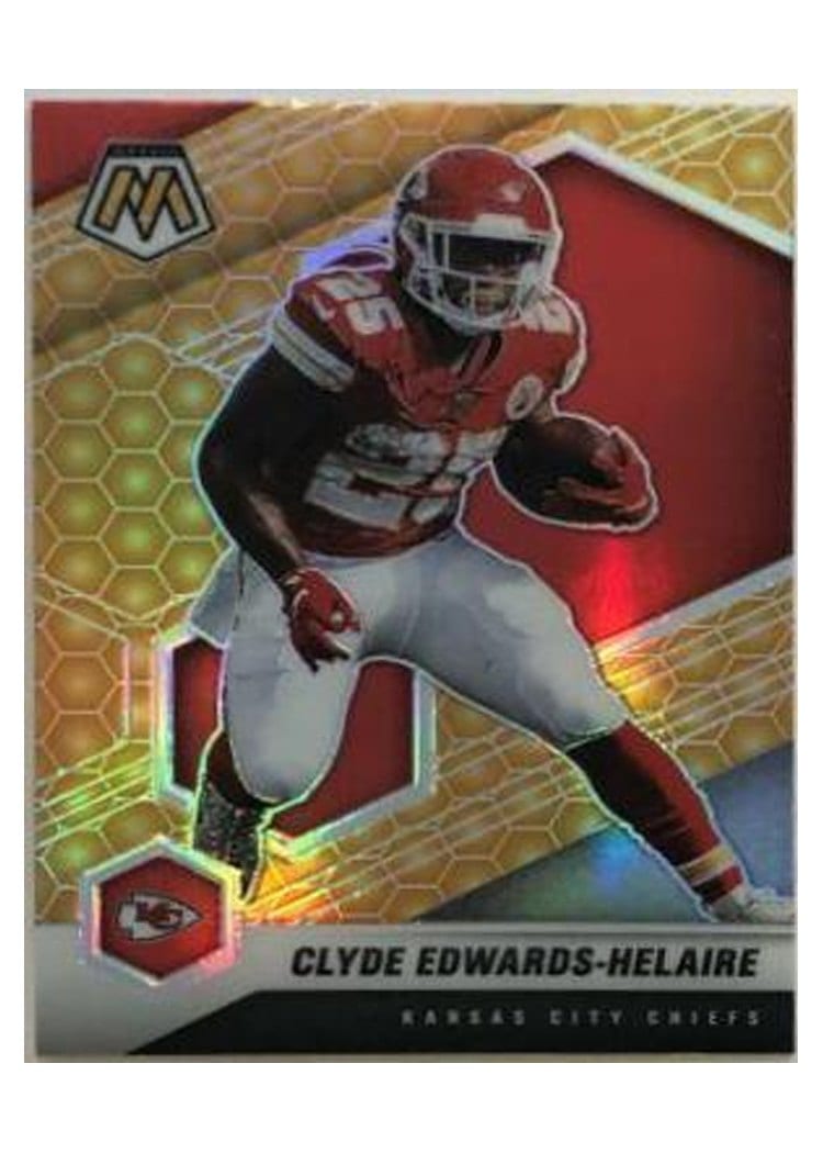 2021 Panini Mosaic Base Set Clyde Edwards-Helaire #6 card