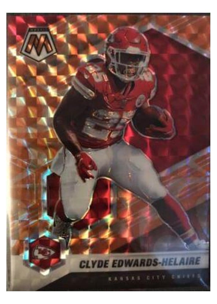 2021 Panini Mosaic Base Set Clyde Edwards-Helaire #6 card