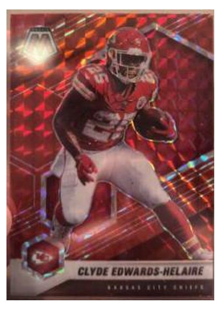 2021 Panini Mosaic Base Set Clyde Edwards-Helaire #6 card