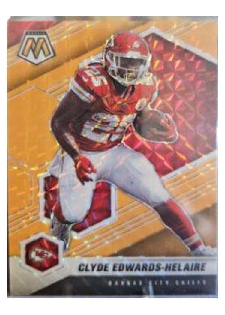 2021 Panini Mosaic Base Set Clyde Edwards-Helaire #6 card