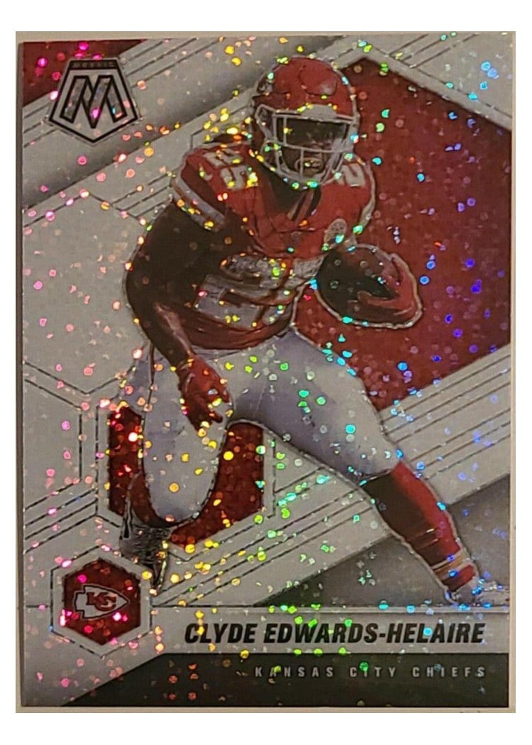 2021 Panini Mosaic Base Set Clyde Edwards-Helaire #6 card