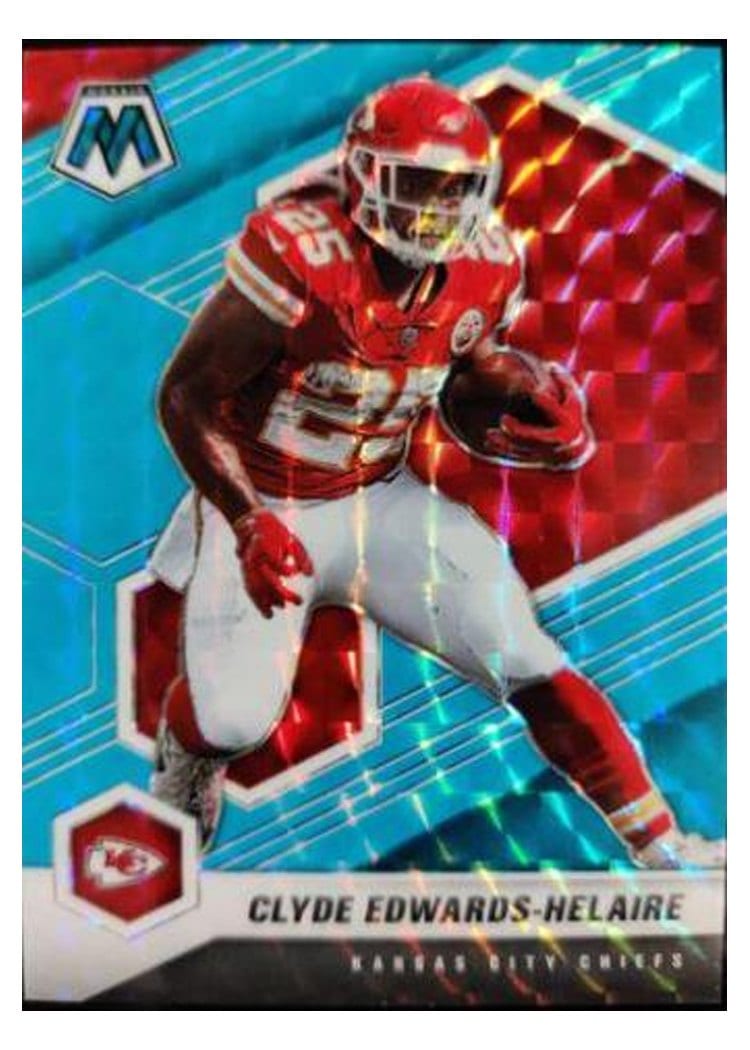 2021 Panini Mosaic Base Set Clyde Edwards-Helaire #6 card