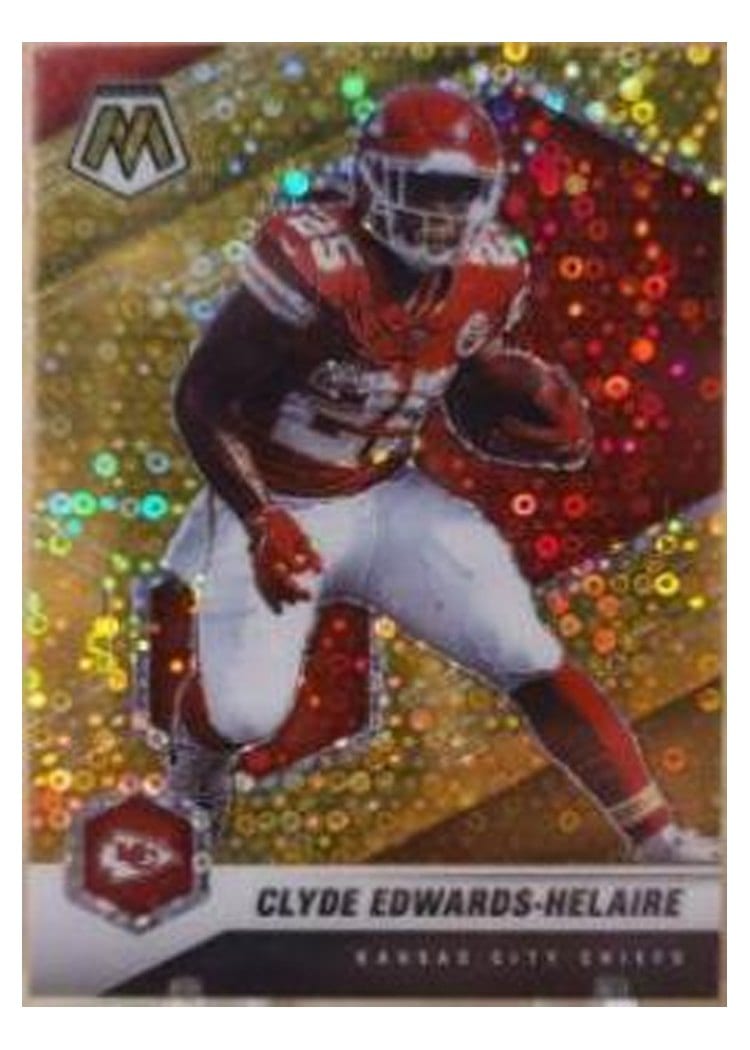 2021 Panini Mosaic Base Set Clyde Edwards-Helaire #6 card