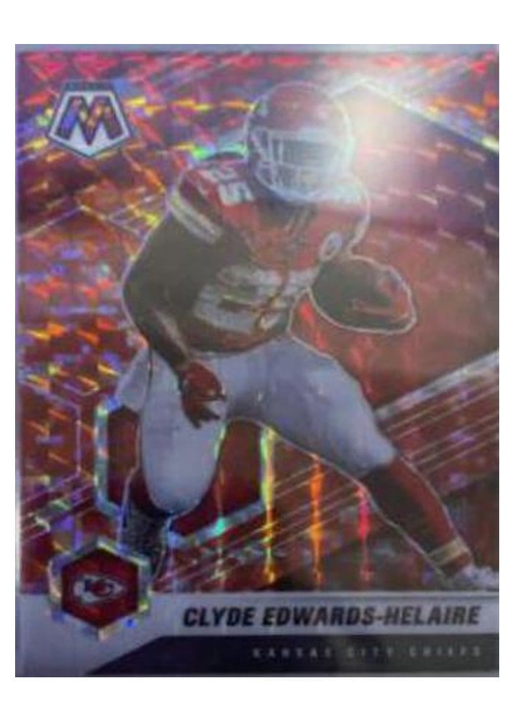 2021 Panini Mosaic Base Set Clyde Edwards-Helaire #6 card