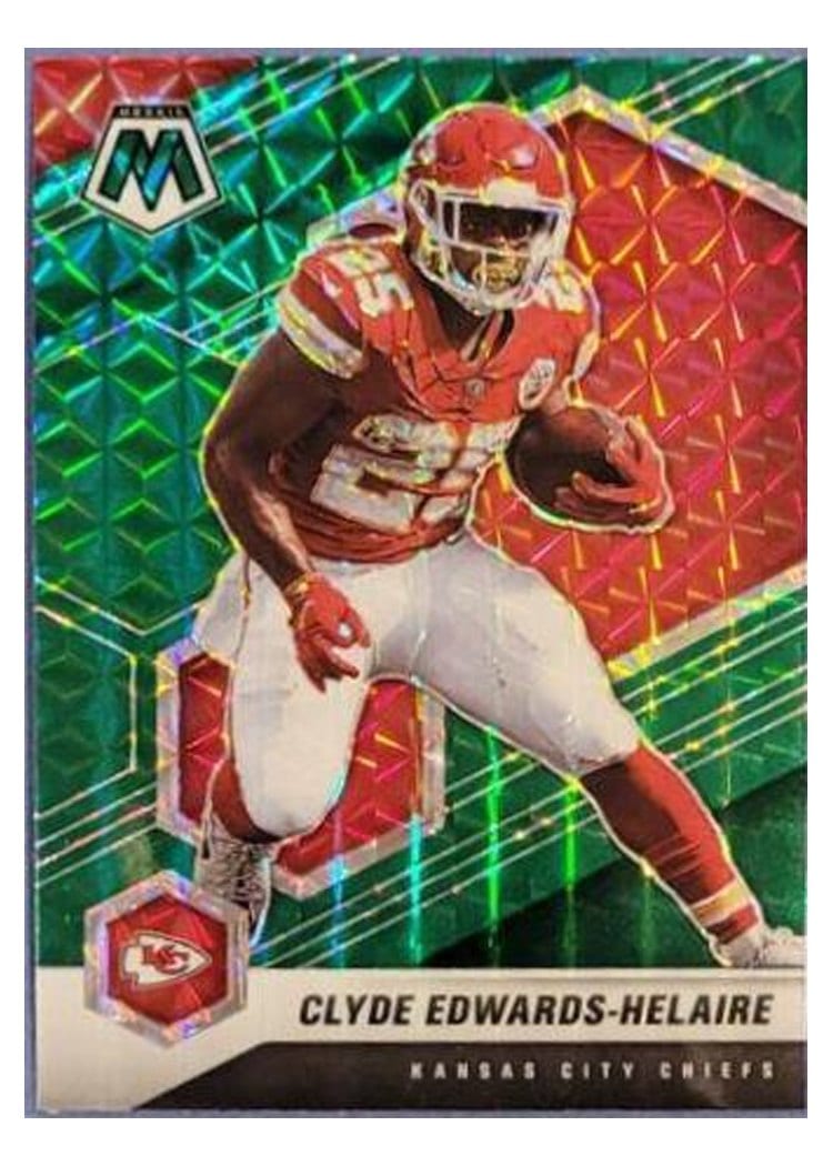 2021 Panini Mosaic Base Set Clyde Edwards-Helaire #6 card