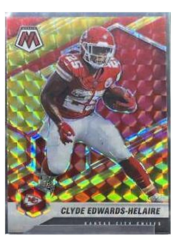 2021 Panini Mosaic Base Set Clyde Edwards-Helaire #6 card