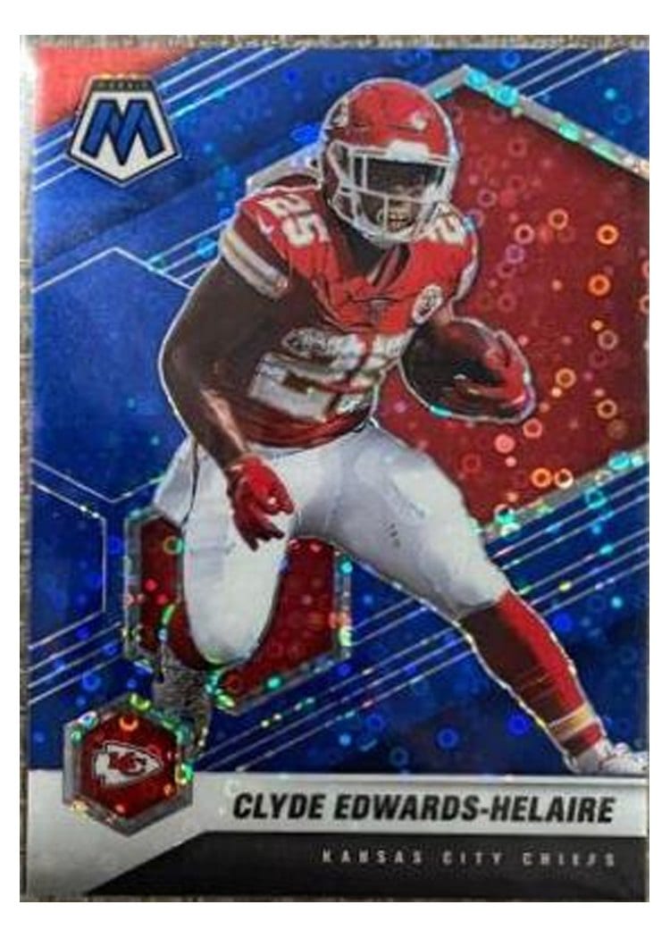 2021 Panini Mosaic Base Set Clyde Edwards-Helaire #6 card