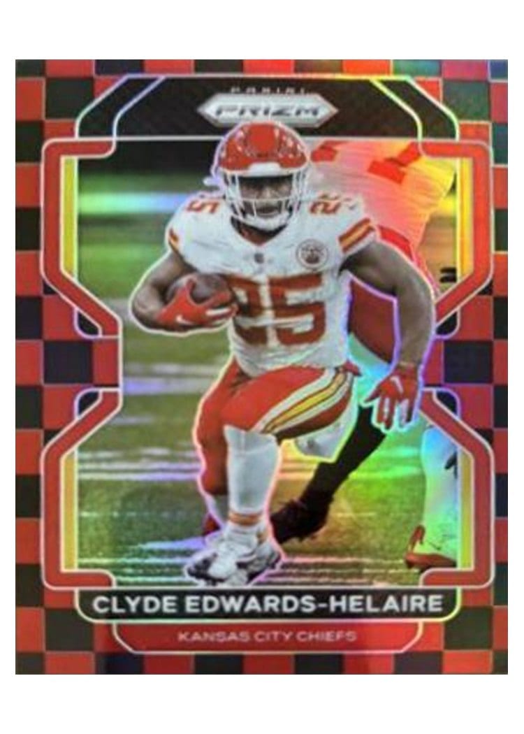 2021 Panini Prizm Base Set Clyde Edwards-Helaire #191 card