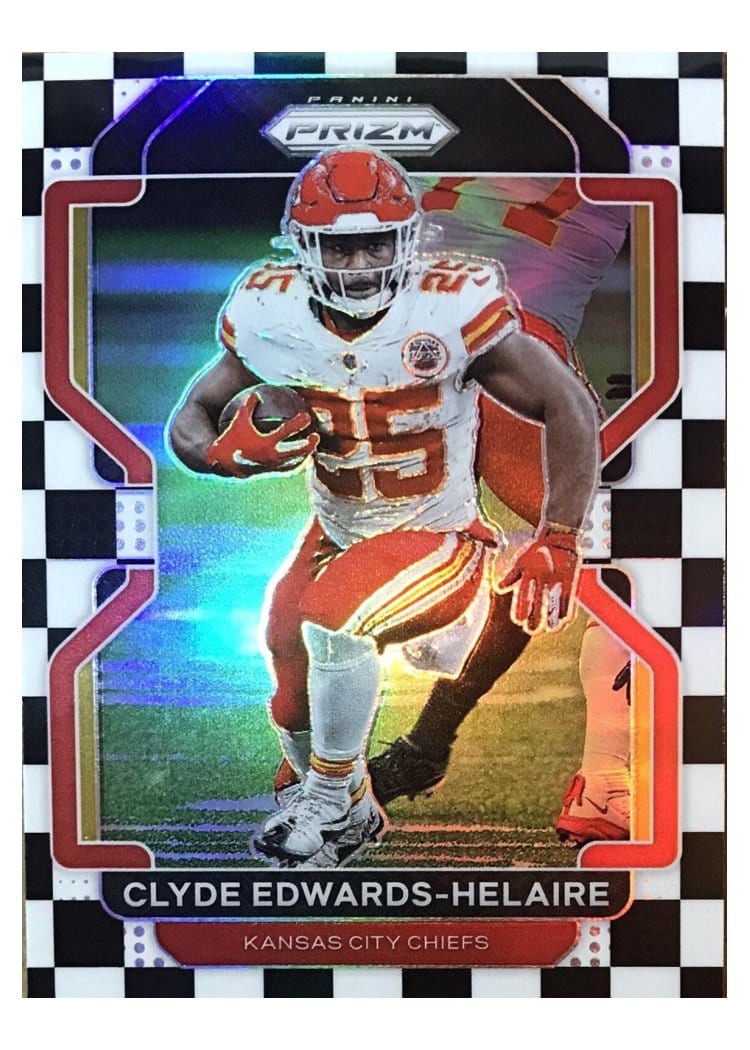 2021 Panini Prizm Base Set Clyde Edwards-Helaire #191 card