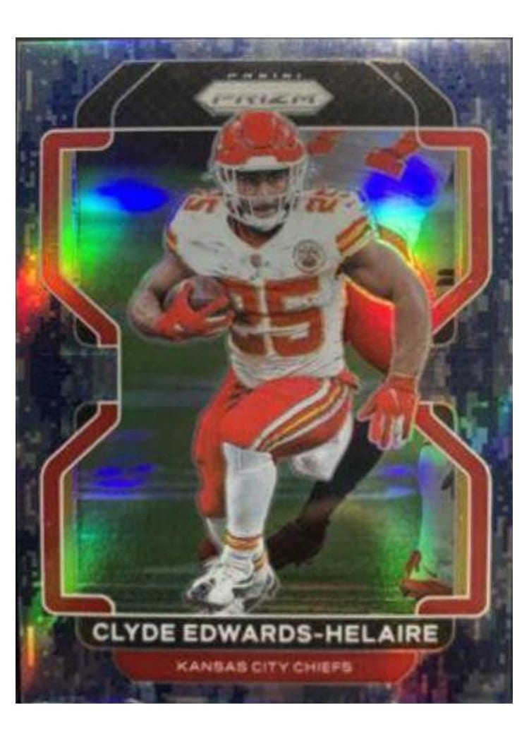 2021 Panini Prizm Base Set Clyde Edwards-Helaire #191 card