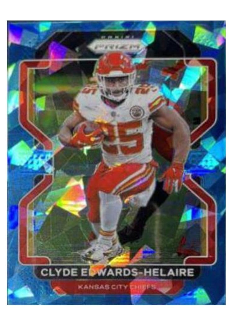 2021 Panini Prizm Base Set Clyde Edwards-Helaire #191 card